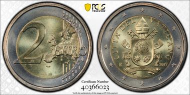 2017-R € 2 Franciscus MS66