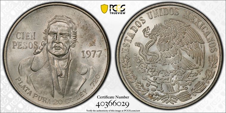 Cert 40366029 - Coin Image