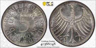 1960-G 5 Mk J-387 MS62