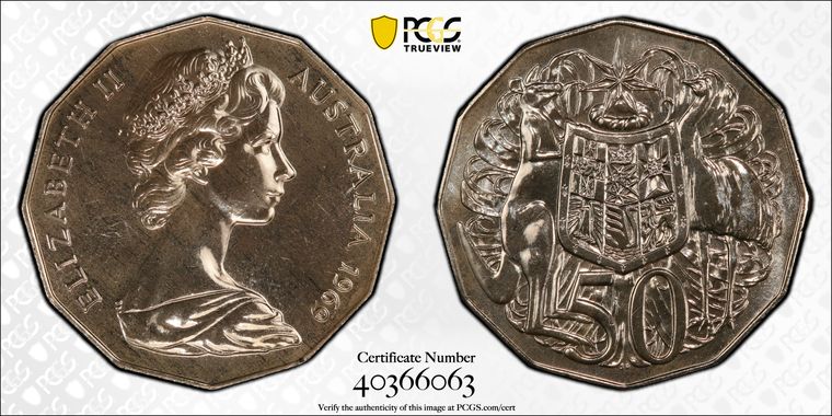 Cert 40366063 - Coin Image