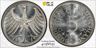 1970-G 5 Mk J-387 MS65