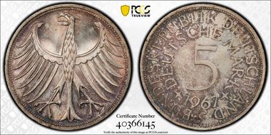 1967-G 5 Mk MS65