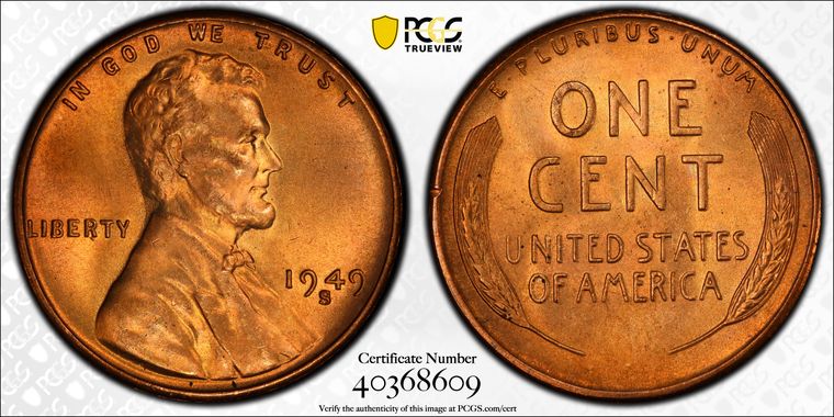 Cert 40368609 - Coin Image