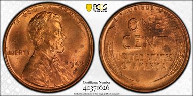 1942-D/D 1C RPM, FS-504 MS64RD