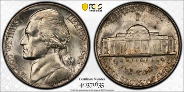 1945-P 5C TDR FS-804 MS64