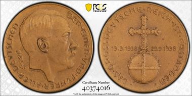 1938 Medal C-114 AE Matte SP64