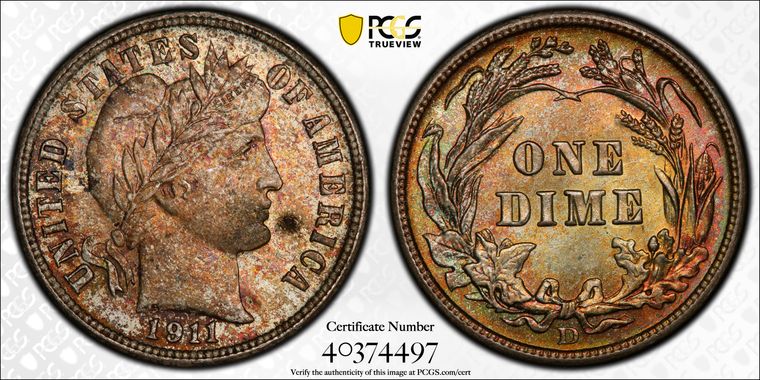 Cert 40374497 - Coin Image