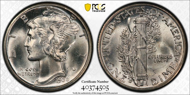 Cert 40374505 - Coin Image