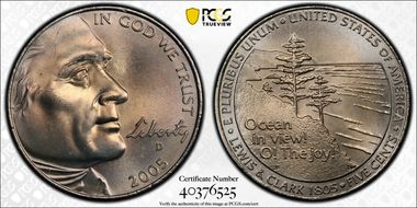 2005-D 5C Western Waters Satin Finish SP67