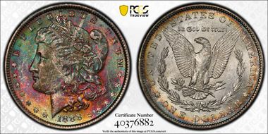 1888 $1 MS63