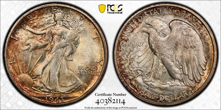 Cert 40382114 - Coin Image