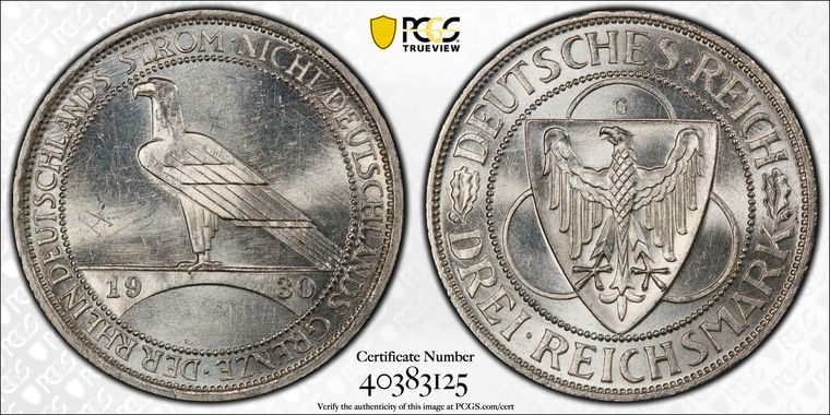 Cert 40383125 - Coin Image