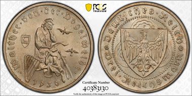 1930-F 3 Mk Vogelweide J-344 MS65