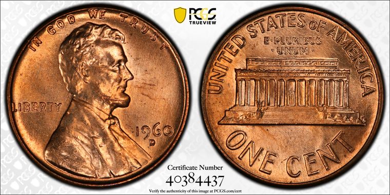 Cert 40384437 - Coin Image