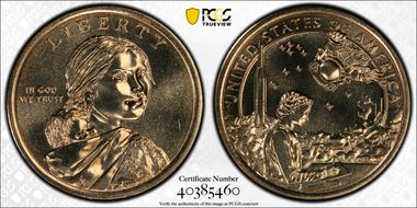 2019-D $1 Native American Position B MS66