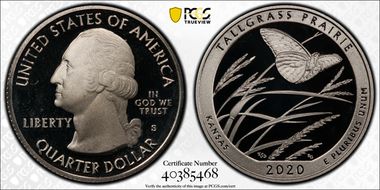 2020-S 25C Tallgrass Prairie NP PR68DCAM