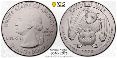 2020-P 25C American Samoa NP 5 oz Silver SP70