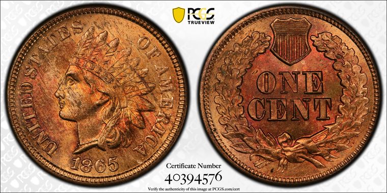 Cert 40394576 - Coin Image