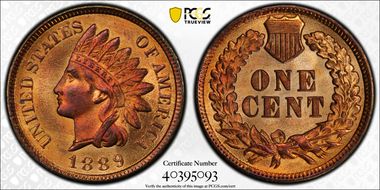 1889 1C MS66RD
