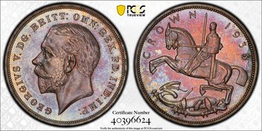 1935 Crown S-4049 .500 Silver SP63