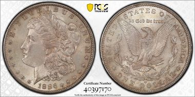 1886-O $1 MS61
