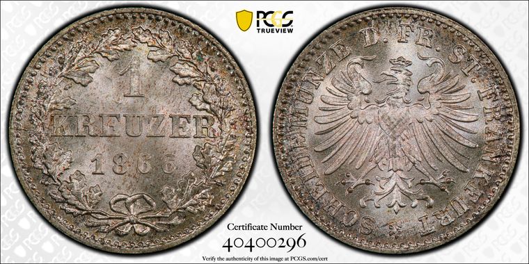 Cert 40400296 - Coin Image