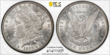 1883-CC $1 MS62