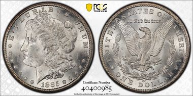 1885-CC $1 MS62