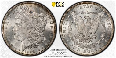 1890-CC $1 MS63