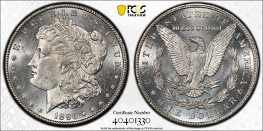 1890-CC $1 MS62