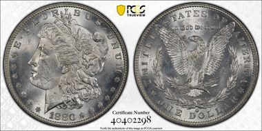1880-O $1 MS63