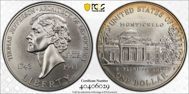 Cert 40406029 - Coin Image