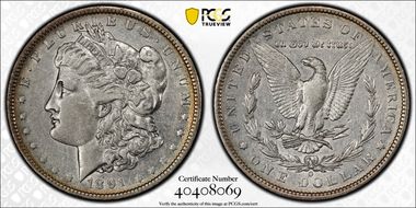 1891-O $1 XF40