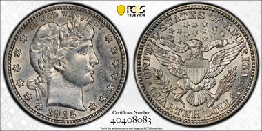 1915-D 25C N1