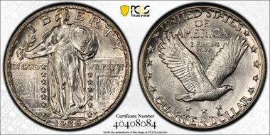 1928-S 25C AU58