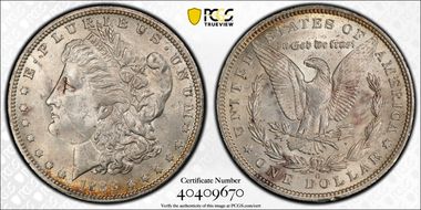 1888-O $1 Scarface MS62+