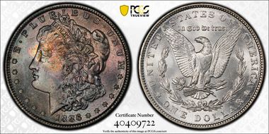 1886 $1 MS65