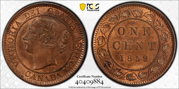 Cert 40409884 - Coin Image