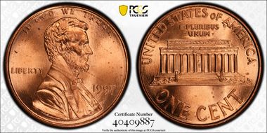 1997 1C FS-101 Doubled Ear MS66RD