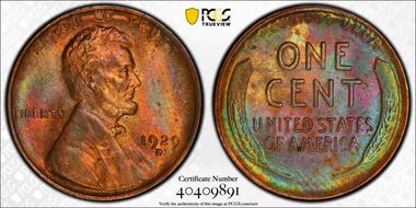 1929-D 1C MS64RB