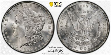 1886 $1 MS66+