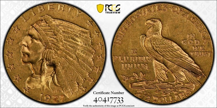 Cert 40417733 - Coin Image