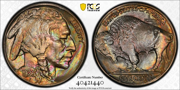 Cert 40421440 - Coin Image