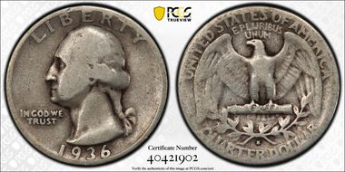 1936-S 25C G4