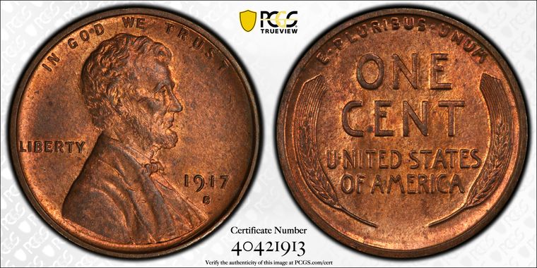 Cert 40421913 - Coin Image