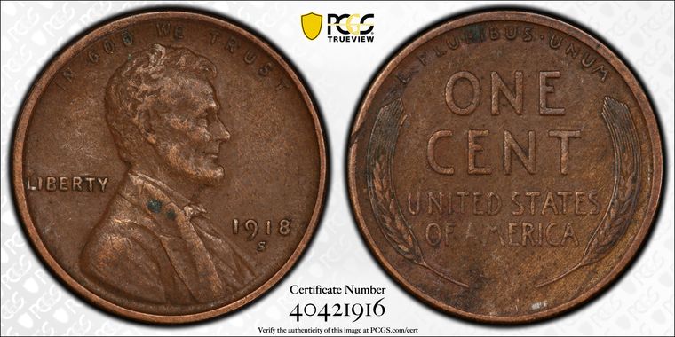 Cert 40421916 - Coin Image