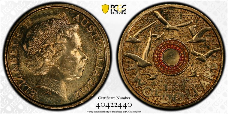 Cert 40422440 - Coin Image