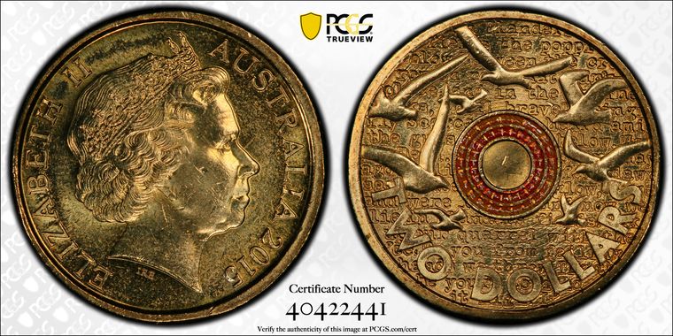 Cert 40422441 - Coin Image