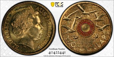 2015 $2 Remembrance Day Colorized In Flanders Fields MS65