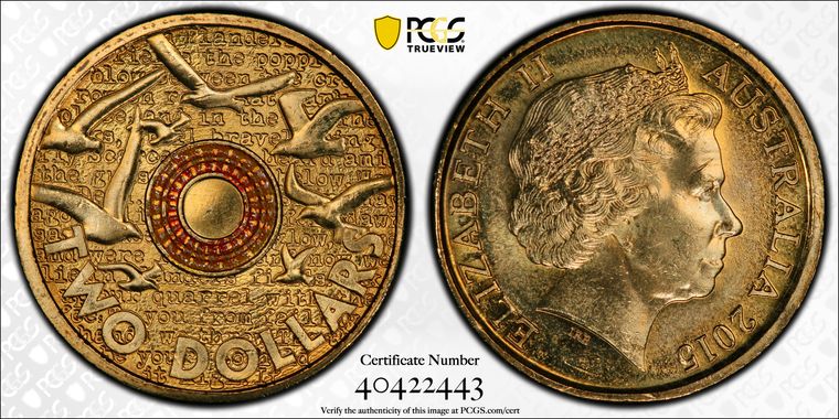 Cert 40422443 - Coin Image